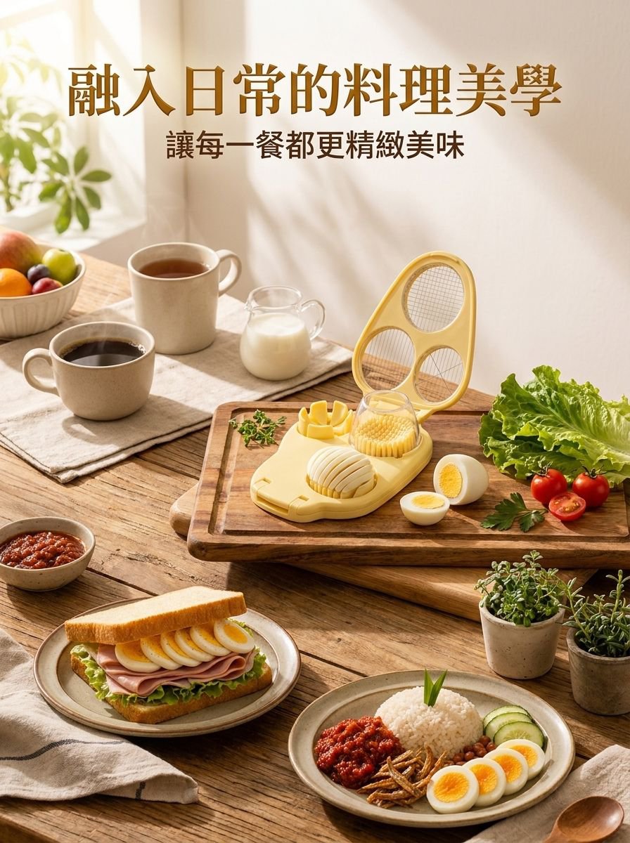 多用途蛋切工具方便收納