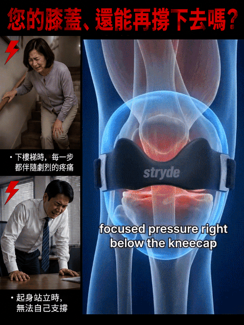 無重力·仿生外骨骼髕骨帶