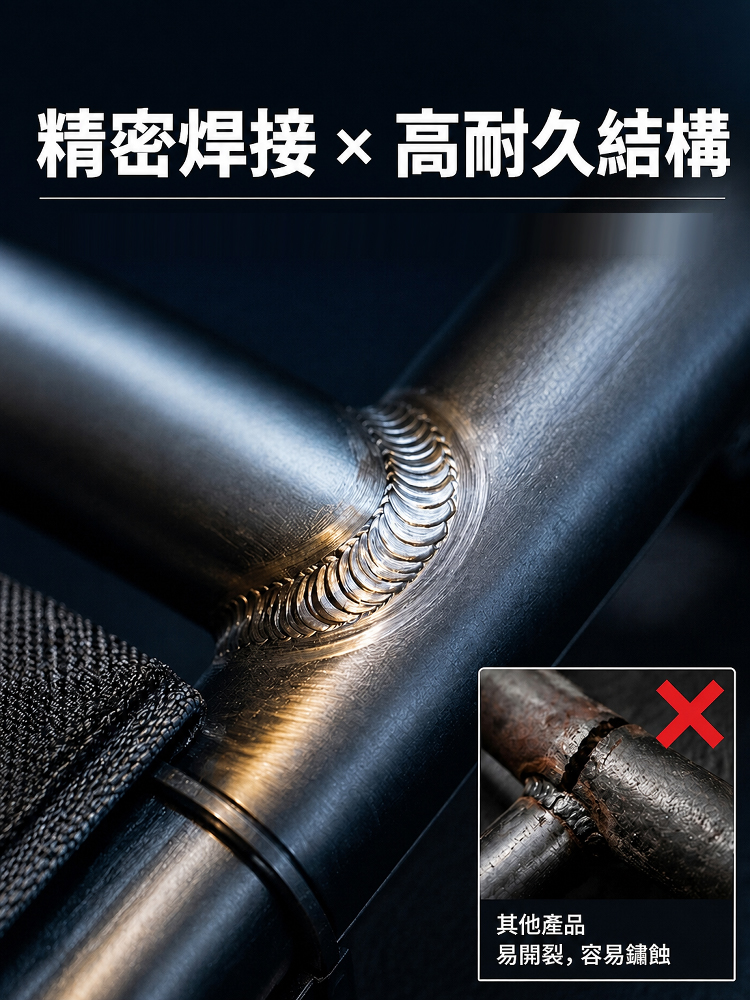 零重力雲感氣囊折疊躺椅