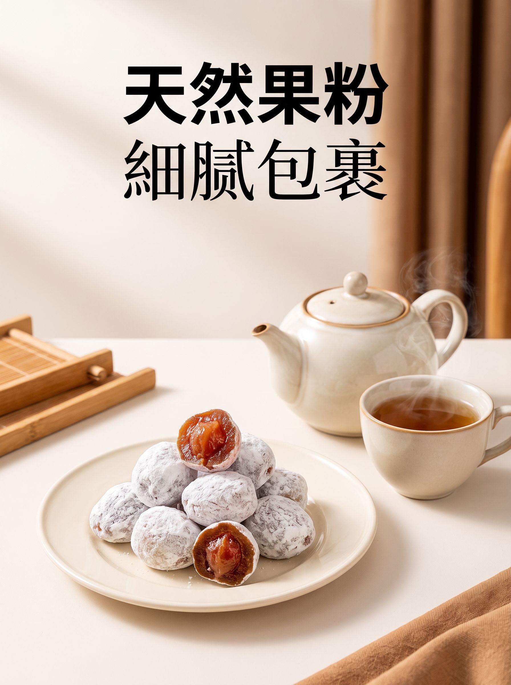 新鮮葡萄與青梅結合的爆漿果乾