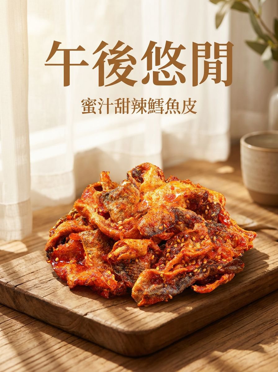 適合聚會的酥脆鱈魚皮零食