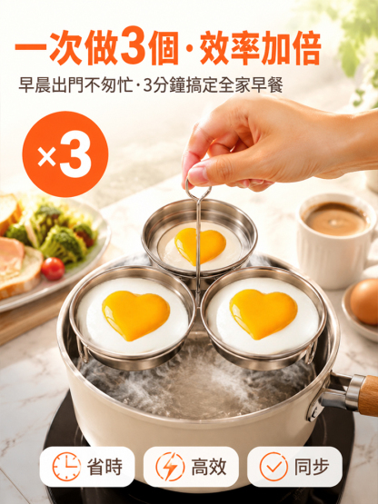 不銹鋼蒸蛋模具