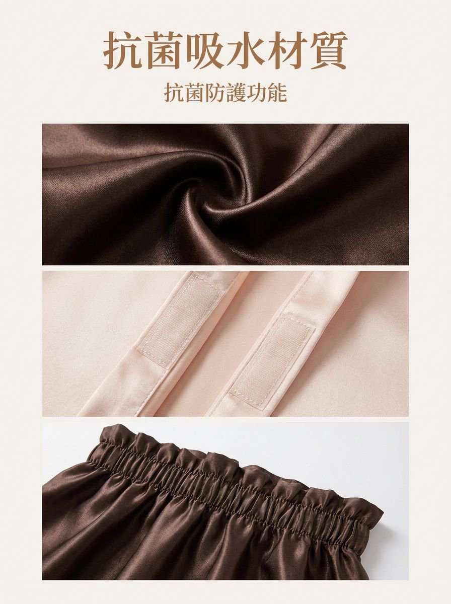 浴裙貼合身形設計細節