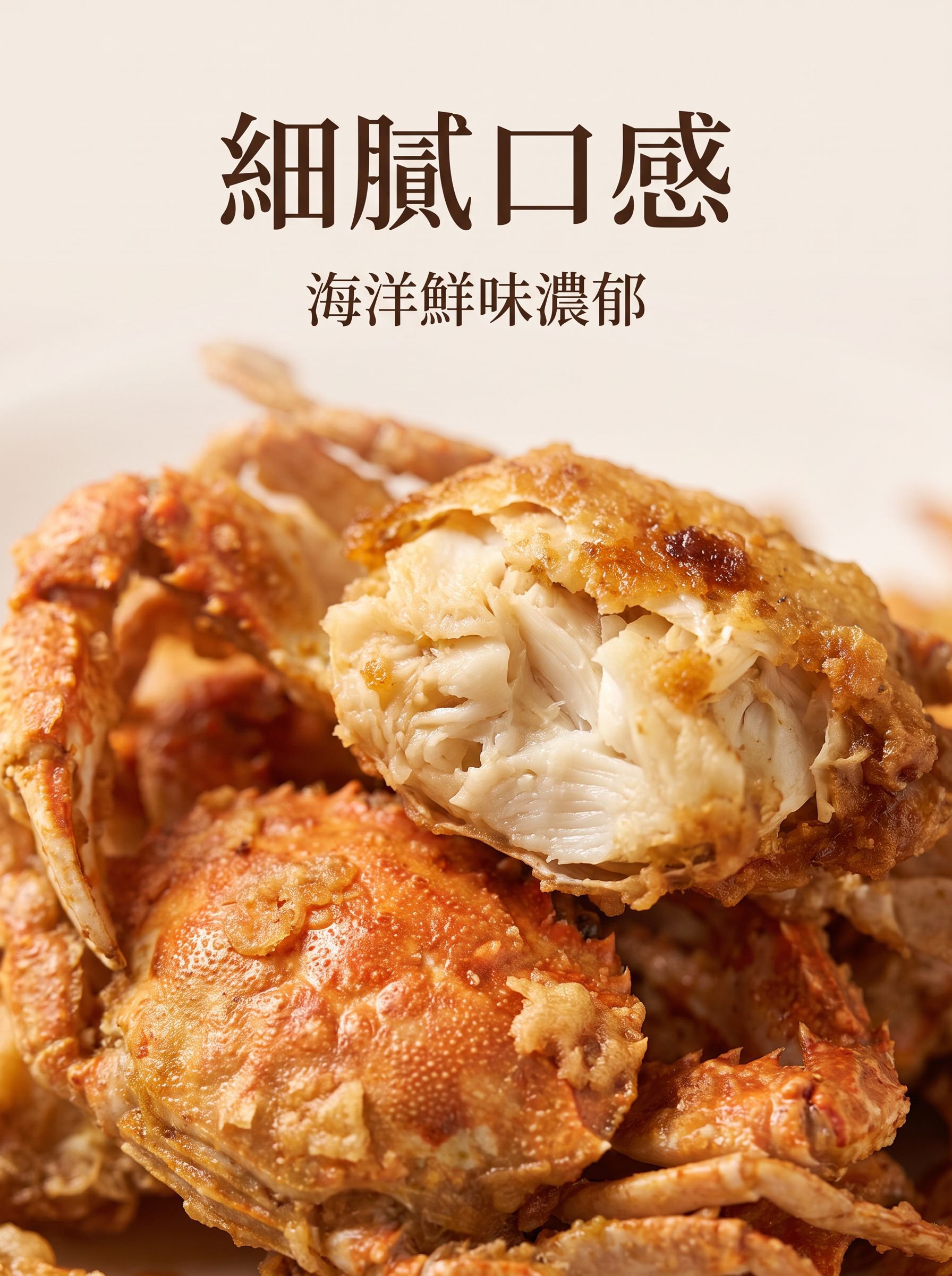 適合聚會分享的香辣小海蟹美味