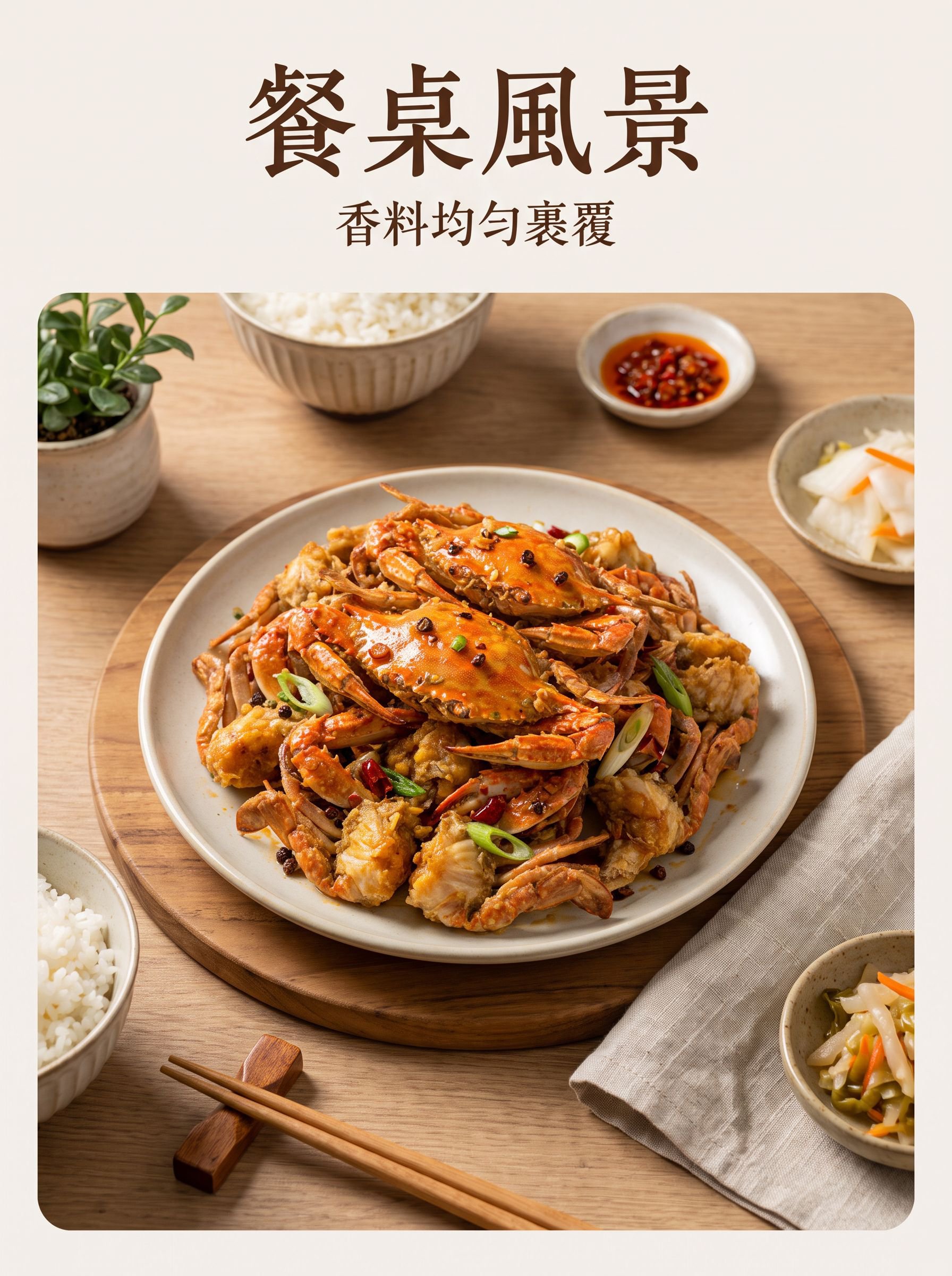 香辣小海蟹方便即食包裝