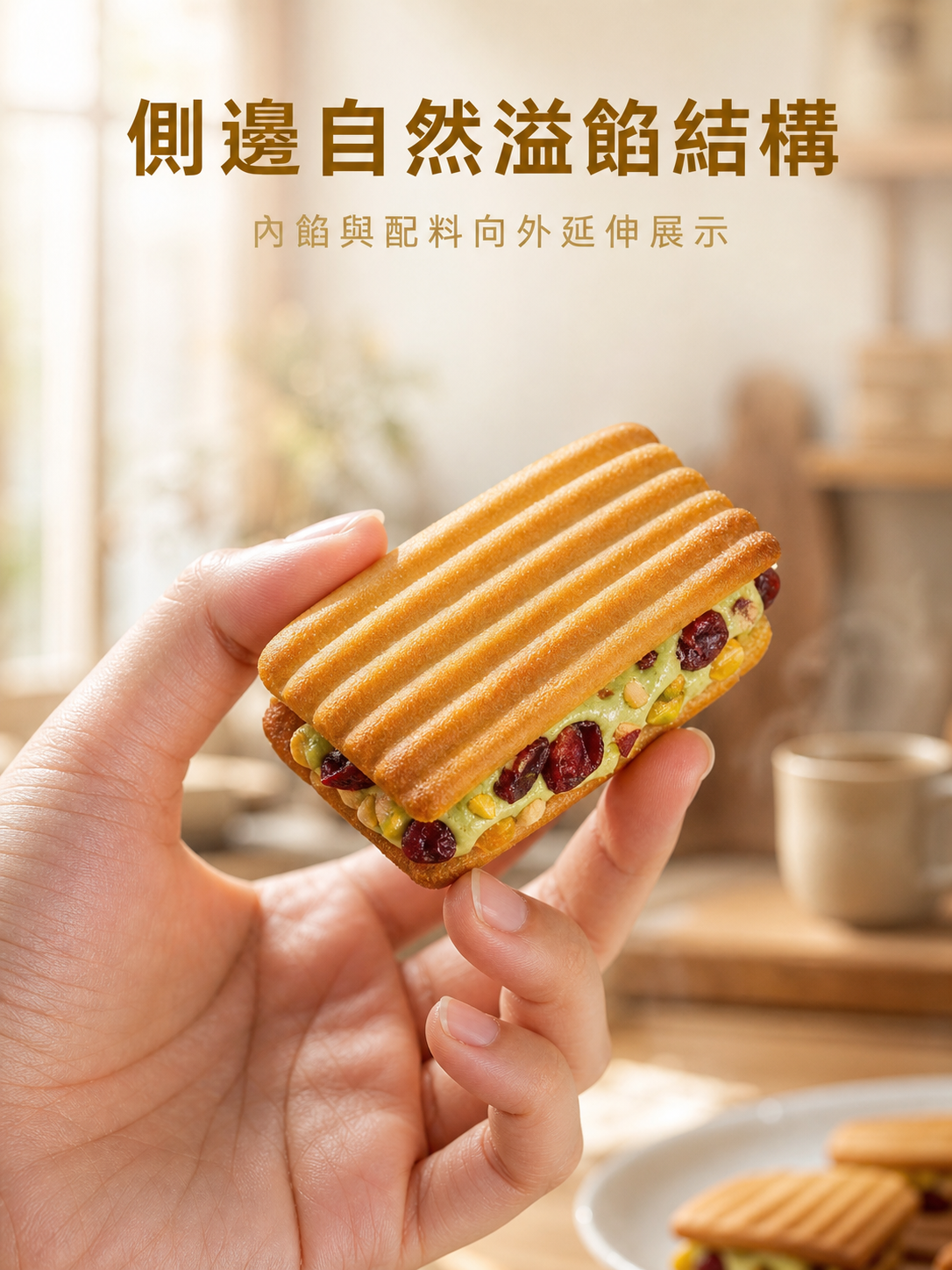 羽衣甘藍啵啵奶酥多層次口感體驗