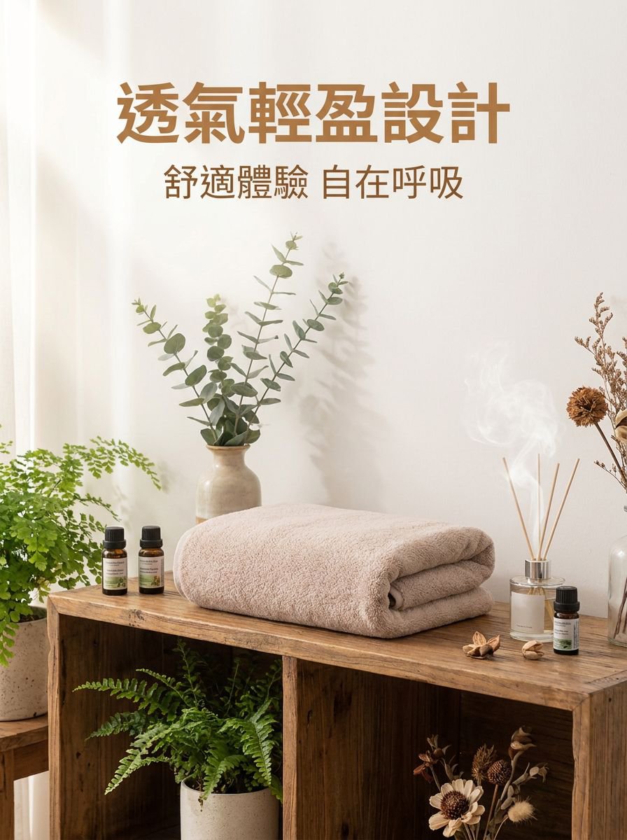 適合全家使用的珊瑚絨浴巾