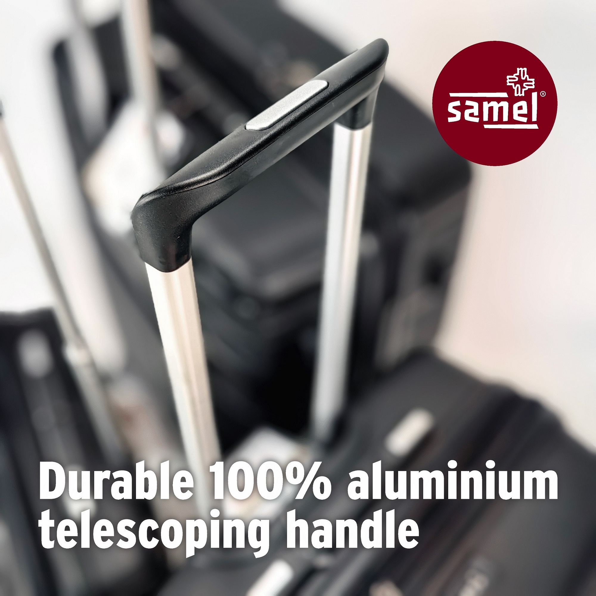 SAMEL 20" FGD 383 JAPANESES CONCEPT EXPANDABLE ANTI THEFT ZIPPER PP LUGGAGE