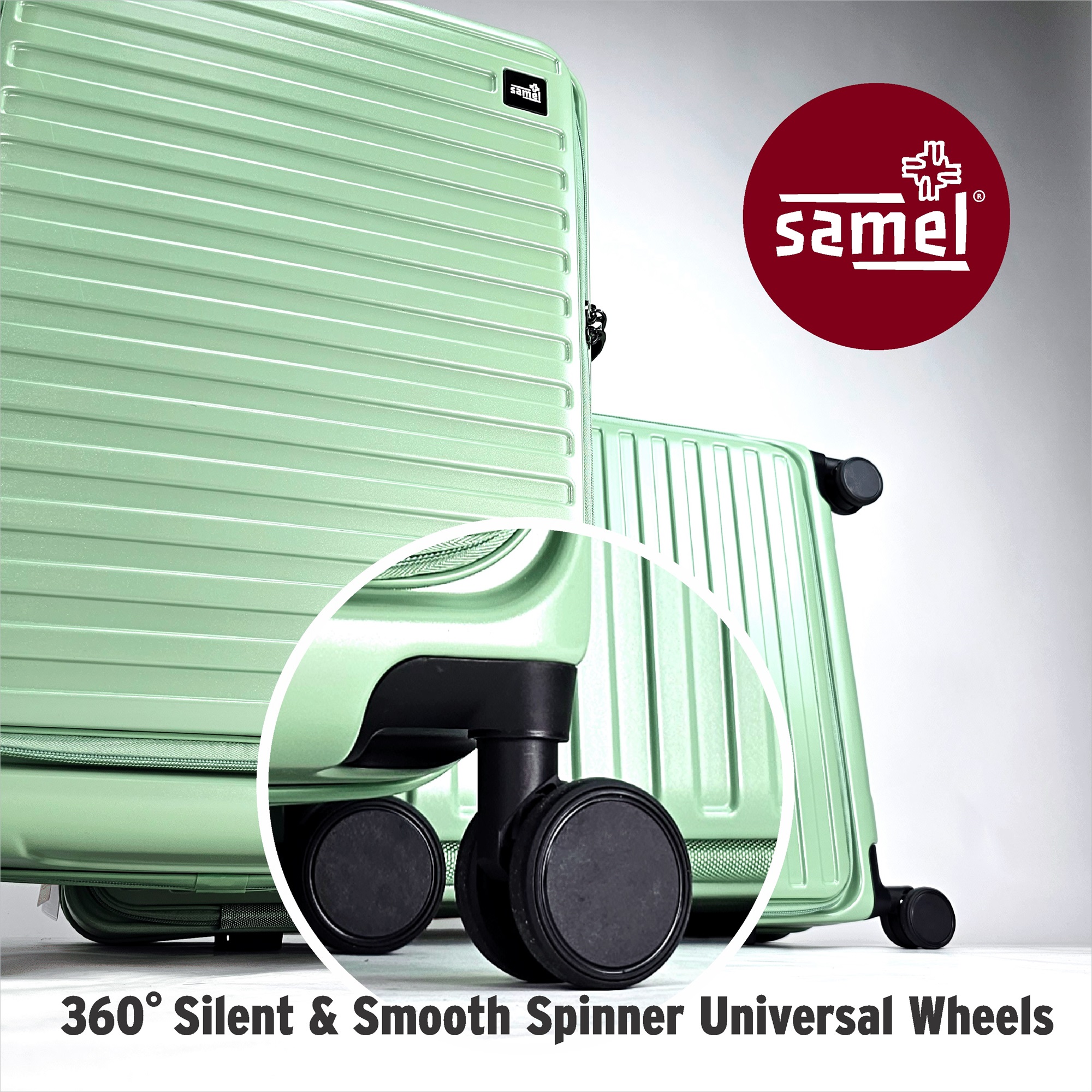 Samel 20" FGD 432 Japanese Concept Expandable Anti-Theft Zipper Front Open Luggage