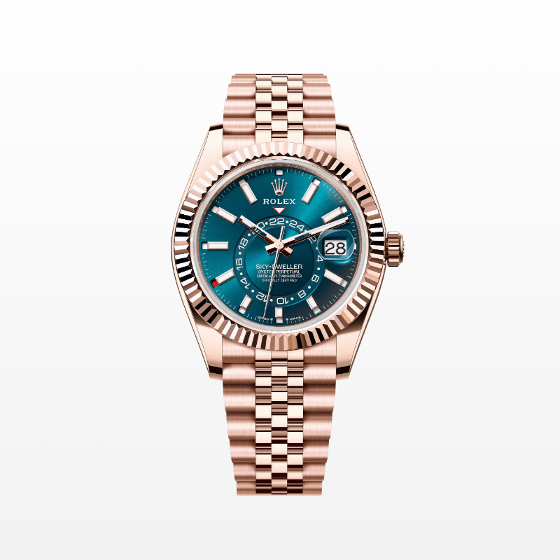 ロレックス スカイドゥエラー  オイスター、42 mm、エバーローズゴールド  リファレンス m336935-0005