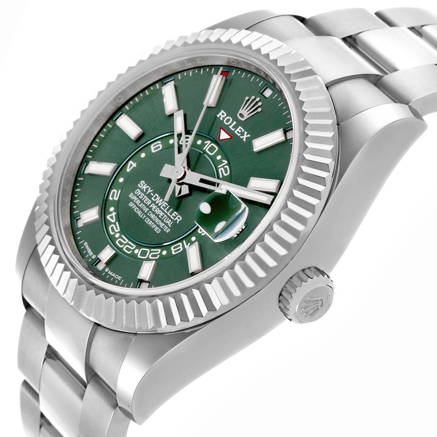 ロレックス スカイドゥエラー  オイスター、42 mm、オイスタースチール＆ホワイトゴールド  リファレンスm336934-0001