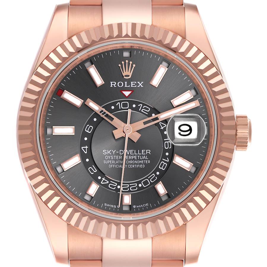 ロレックス スカイドゥエラー  オイスター、42 mm、エバーローズゴールド  リファレンス m336935-0004