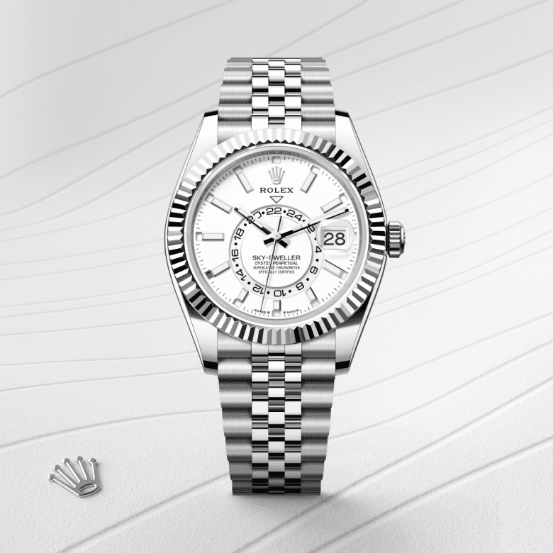 ロレックス スカイドゥエラー  オイスター、42 mm、オイスタースチール＆ホワイトゴールド  リファレンス m336934-0004