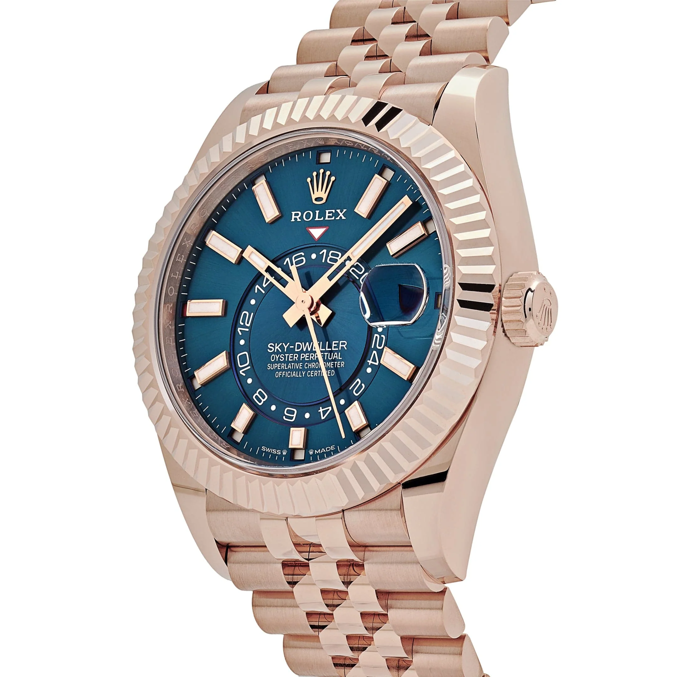 ロレックス スカイドゥエラー  オイスター、42 mm、エバーローズゴールド  リファレンス m336935-0005