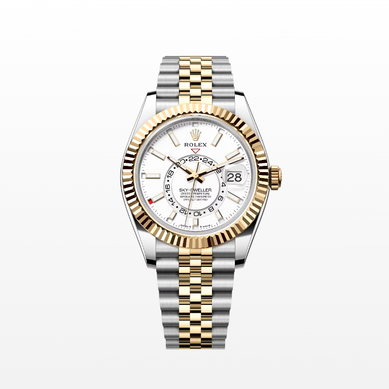 ロレックス スカイドゥエラー  オイスター、42 mm、オイスタースチール＆イエローゴールド  リファレンス m336933-0006