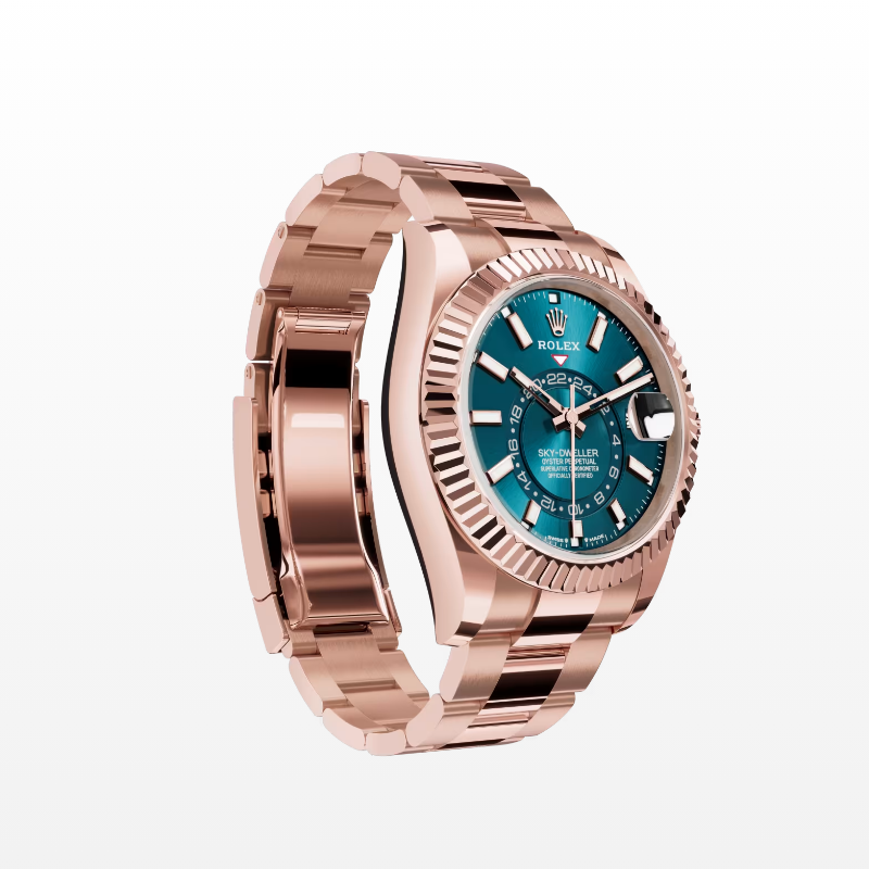 ロレックス スカイドゥエラー  オイスター、42 mm、エバーローズゴールド  リファレンス m336935-0001