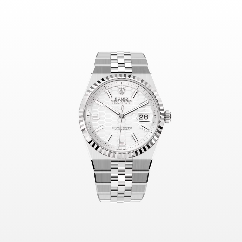 ロレックス ランドドゥエラー 36  オイスター、36 mm、オイスタースチール＆ホワイトゴールド  リファレンス m127234-0001