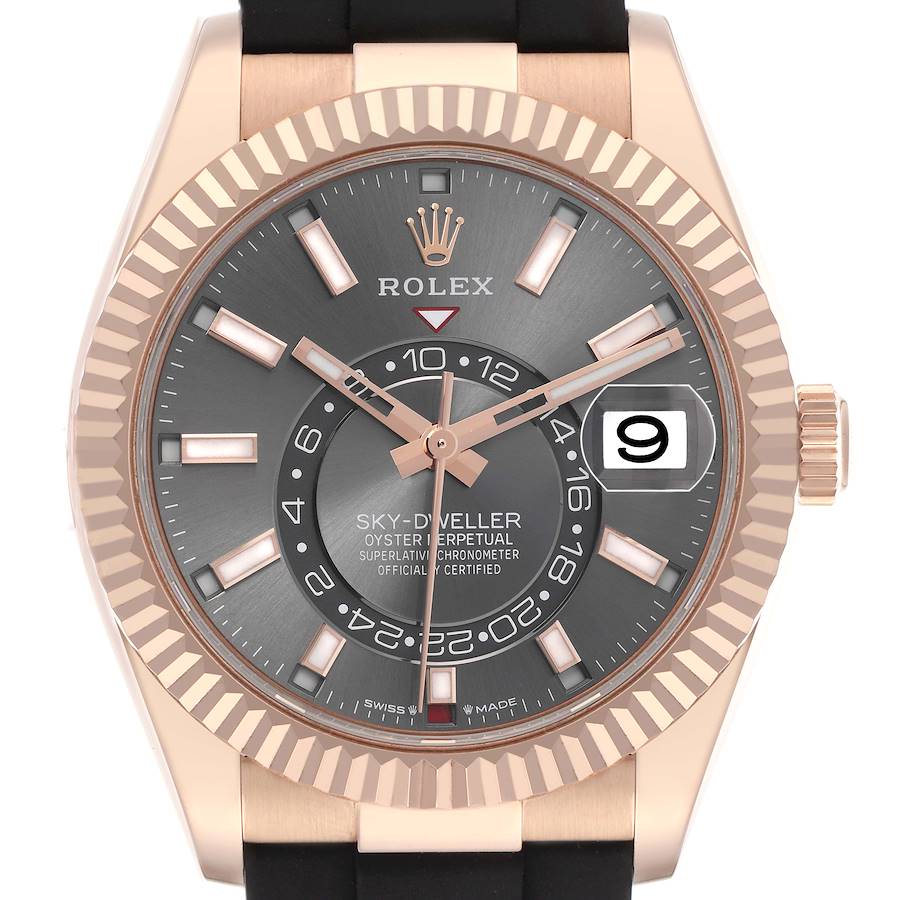 ロレックス スカイドゥエラー  オイスター、42 mm、エバーローズゴールド  リファレンス m336235-0004