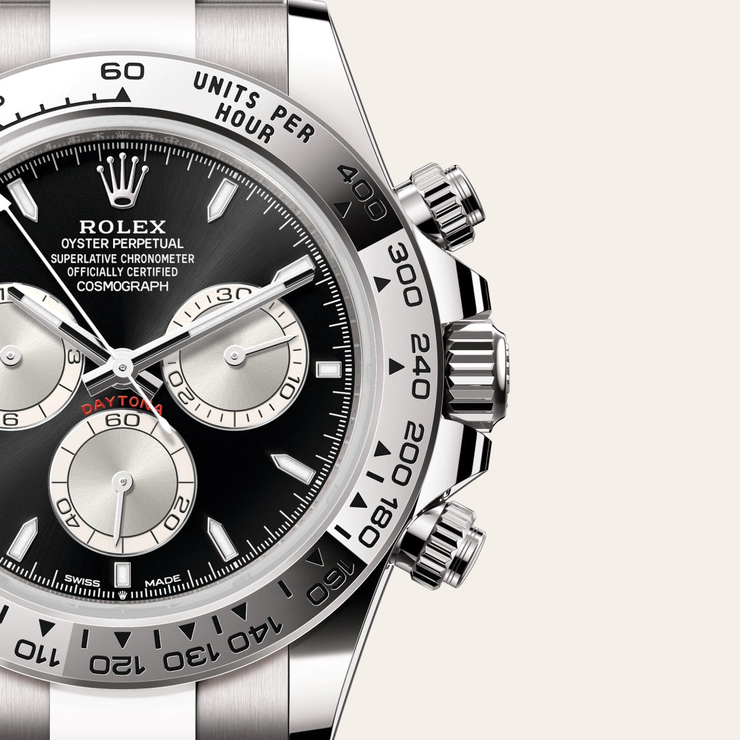 Rolex コスモグラフ デイトナ  オイスター、40 mm、ホワイトゴールド