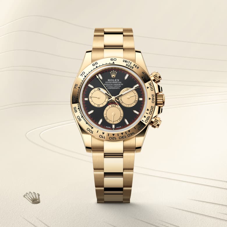 Rolex コスモグラフ デイトナ  オイスター、40 mm、イエローゴールド