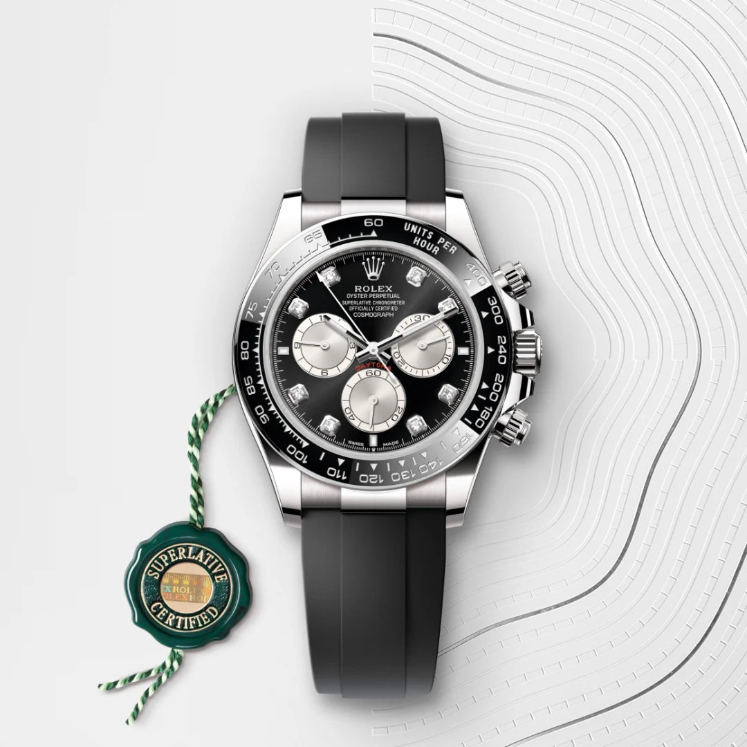 Rolex コスモグラフ デイトナ  オイスター、40 mm、ホワイトゴールド