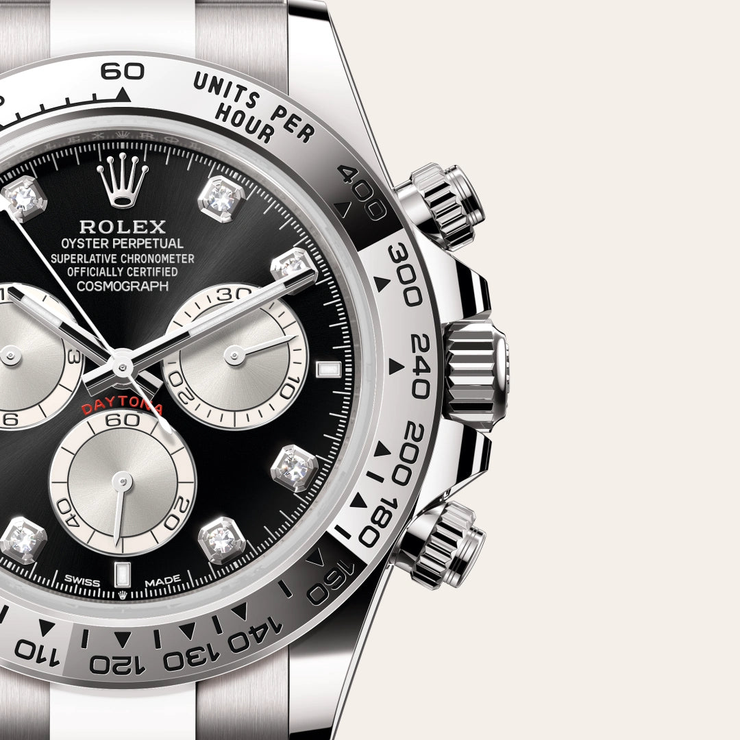 Rolex  コスモグラフ デイトナ オイスター、40 mm、ホワイトゴールド