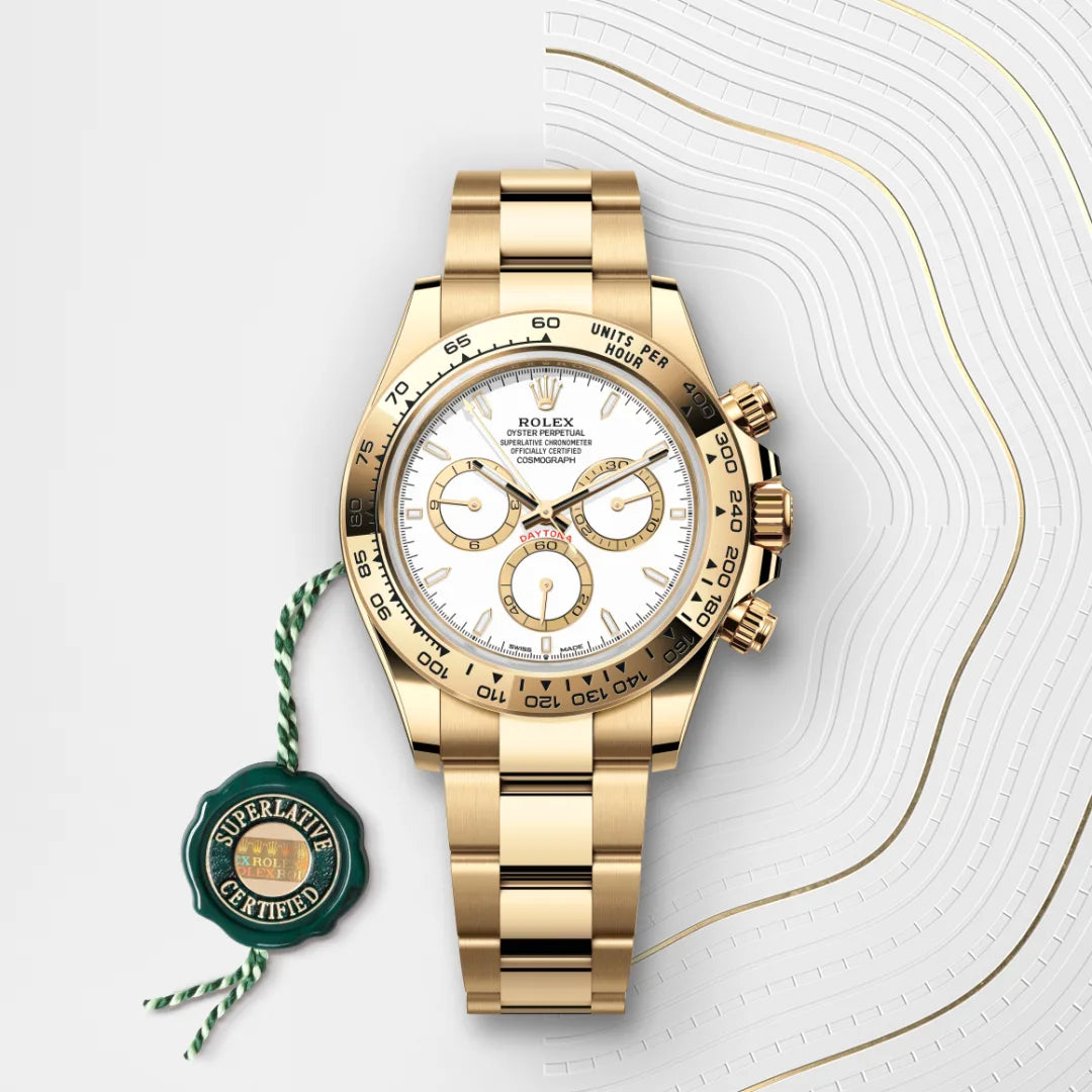 Rolex コスモグラフ デイトナ  オイスター、40 mm、イエローゴールド