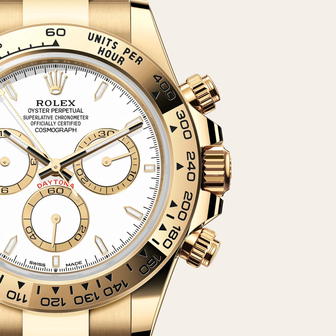 Rolex コスモグラフ デイトナ  オイスター、40 mm、イエローゴールド