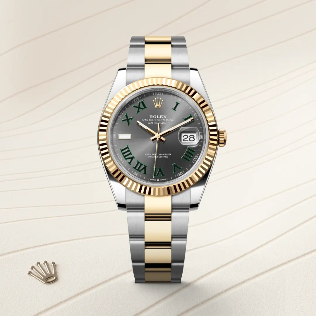 Rolex デイトジャスト 41  オイスター、41 mm、オイスタースチール＆イエローゴールド