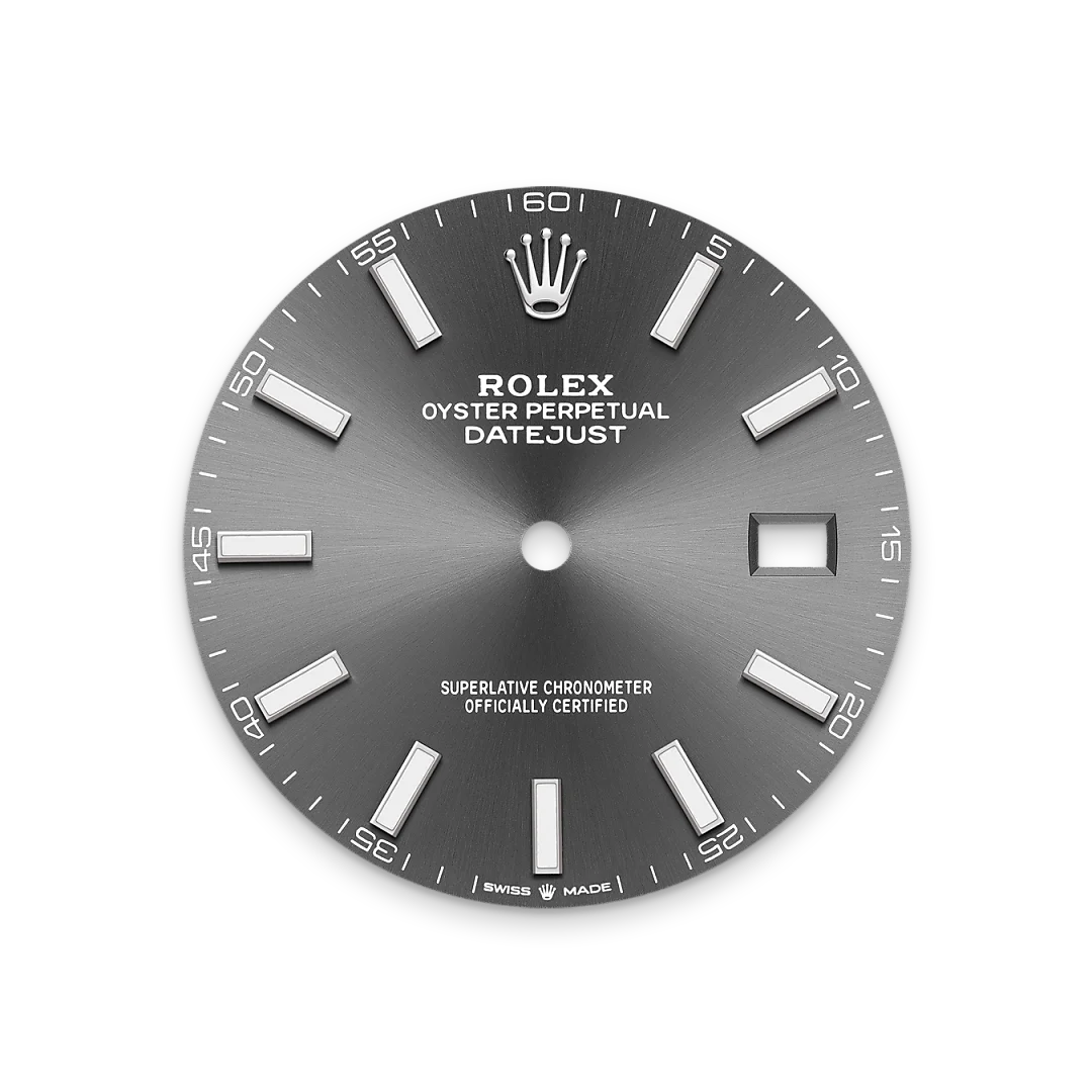 Rolex デイトジャスト 41  オイスター、41 mm、オイスタースチール＆ホワイトゴールド
