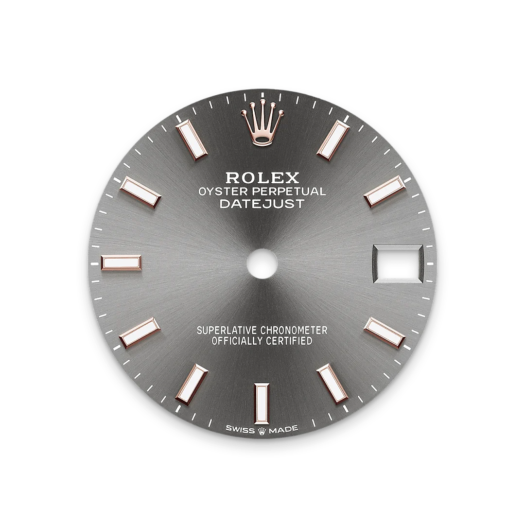 Rolex デイトジャスト オイスター、31 mm、オイスタースチール＆エバーローズゴールド