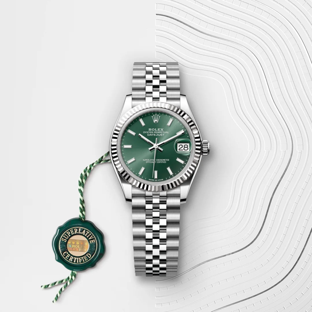 Rolex デイトジャスト 36  オイスター、36 mm、オイスタースチール＆ホワイトゴールド