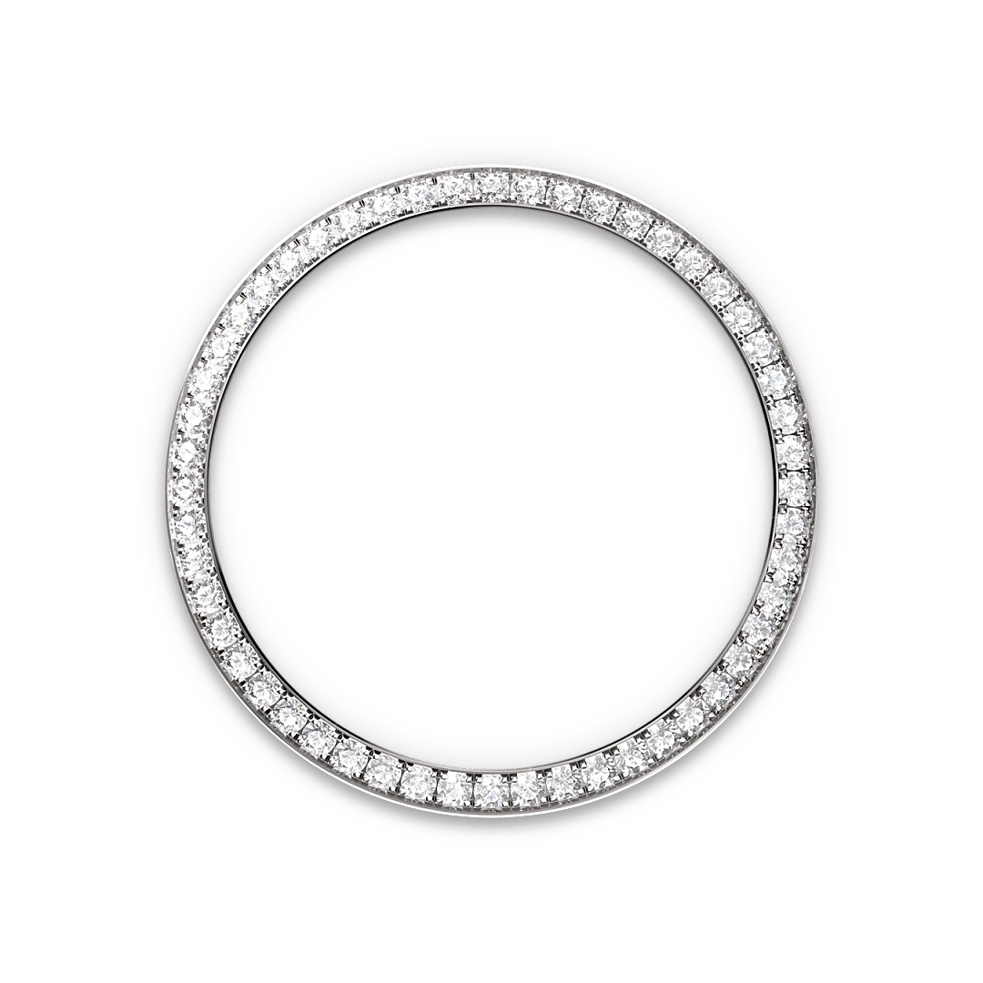 Rolex デイトジャスト 36  オイスター、36 mm、オイスタースチール＆ホワイトゴールド、ダイヤモンド