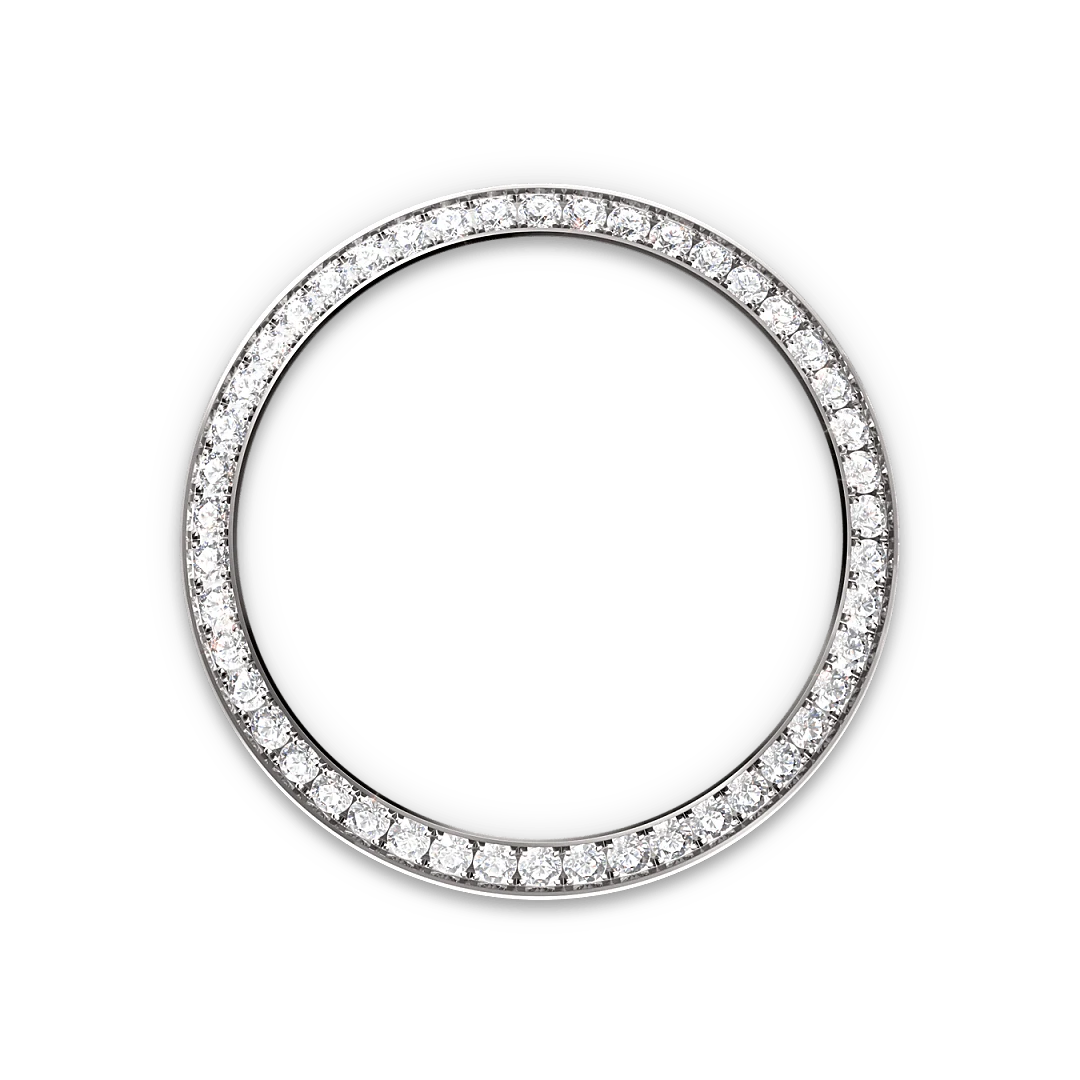 Rolex デイトジャスト 31  オイスター、31 mm、オイスタースチール＆ホワイトゴールド、ダイヤモンド
