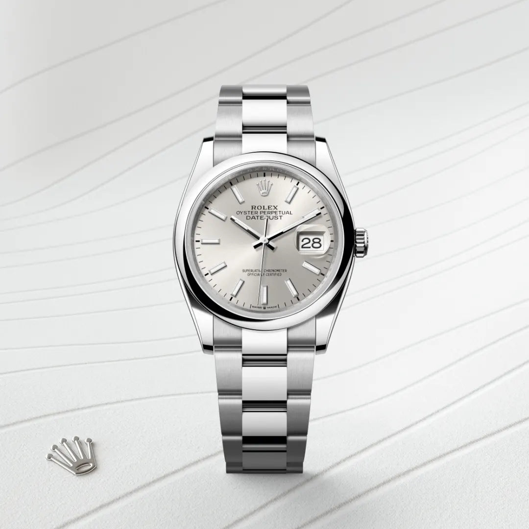 Rolex デイトジャスト 36  オイスター、36 mm、オイスタースチール