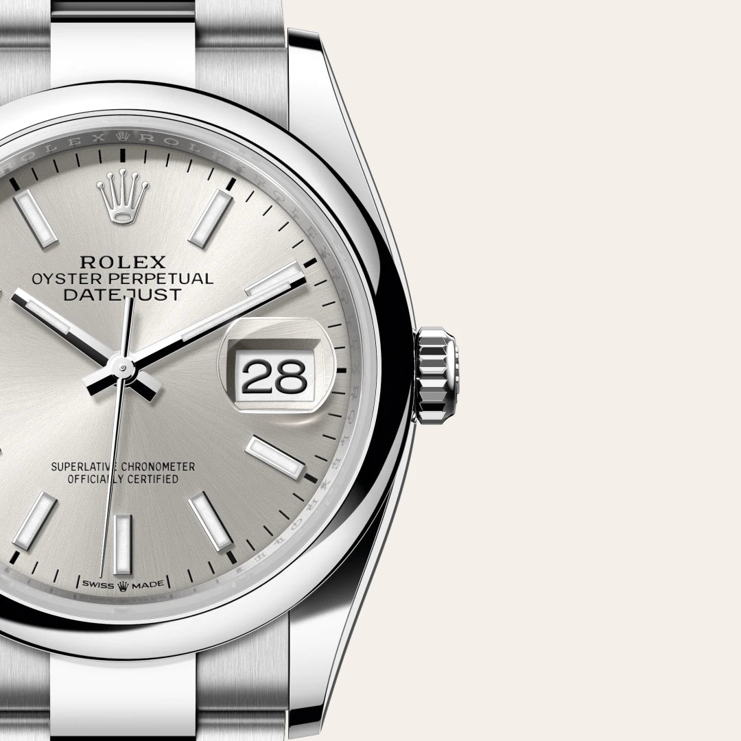 Rolex デイトジャスト 36  オイスター、36 mm、オイスタースチール