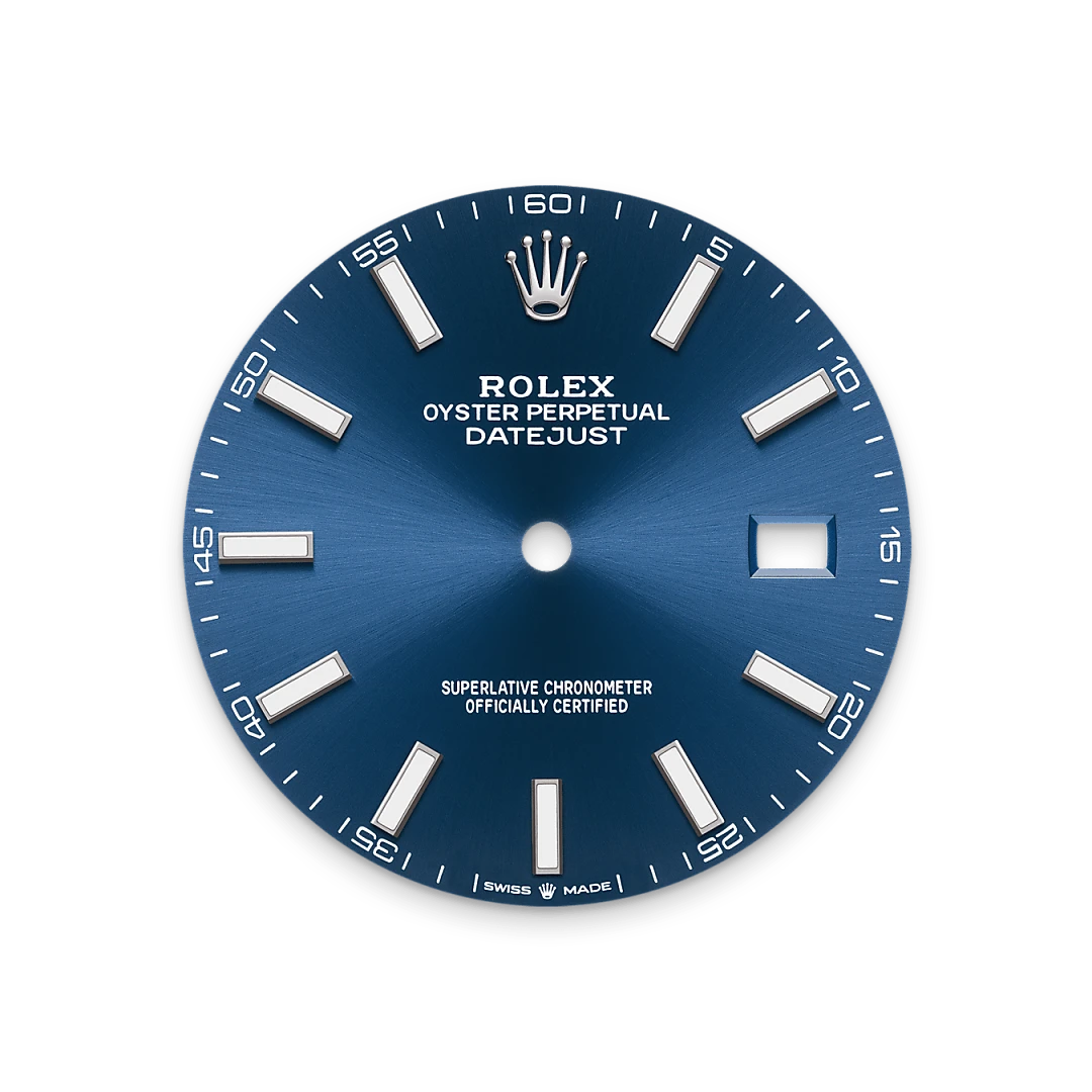 Rolex デイトジャスト 41  オイスター、41 mm、オイスタースチール＆ホワイトゴールド