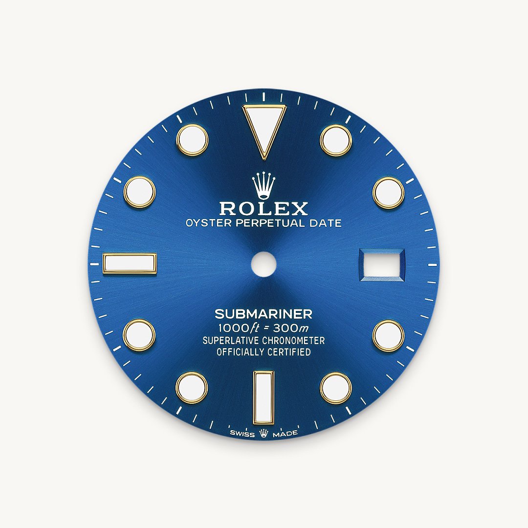 Rolex サブマリーナー デイト  オイスター、41 mm、イエローゴールド