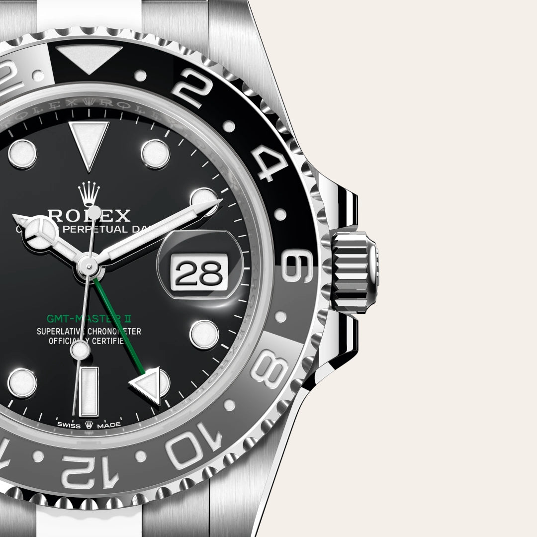 Rolex GMTマスター Ⅱ  オイスター、40 mm、オイスタースチール