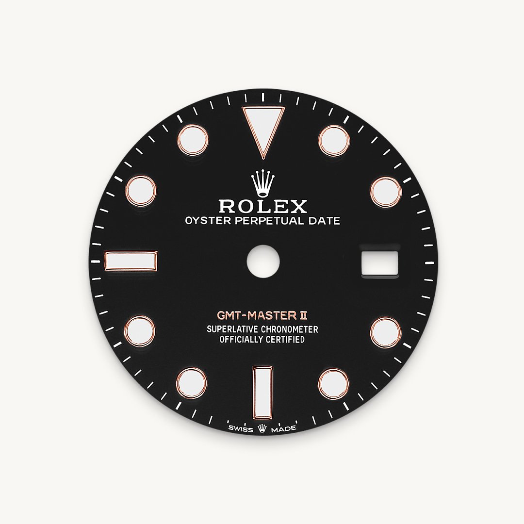 Rolex GMTマスター Ⅱ  オイスター、40 mm、オイスタースチール＆エバーローズゴールド
