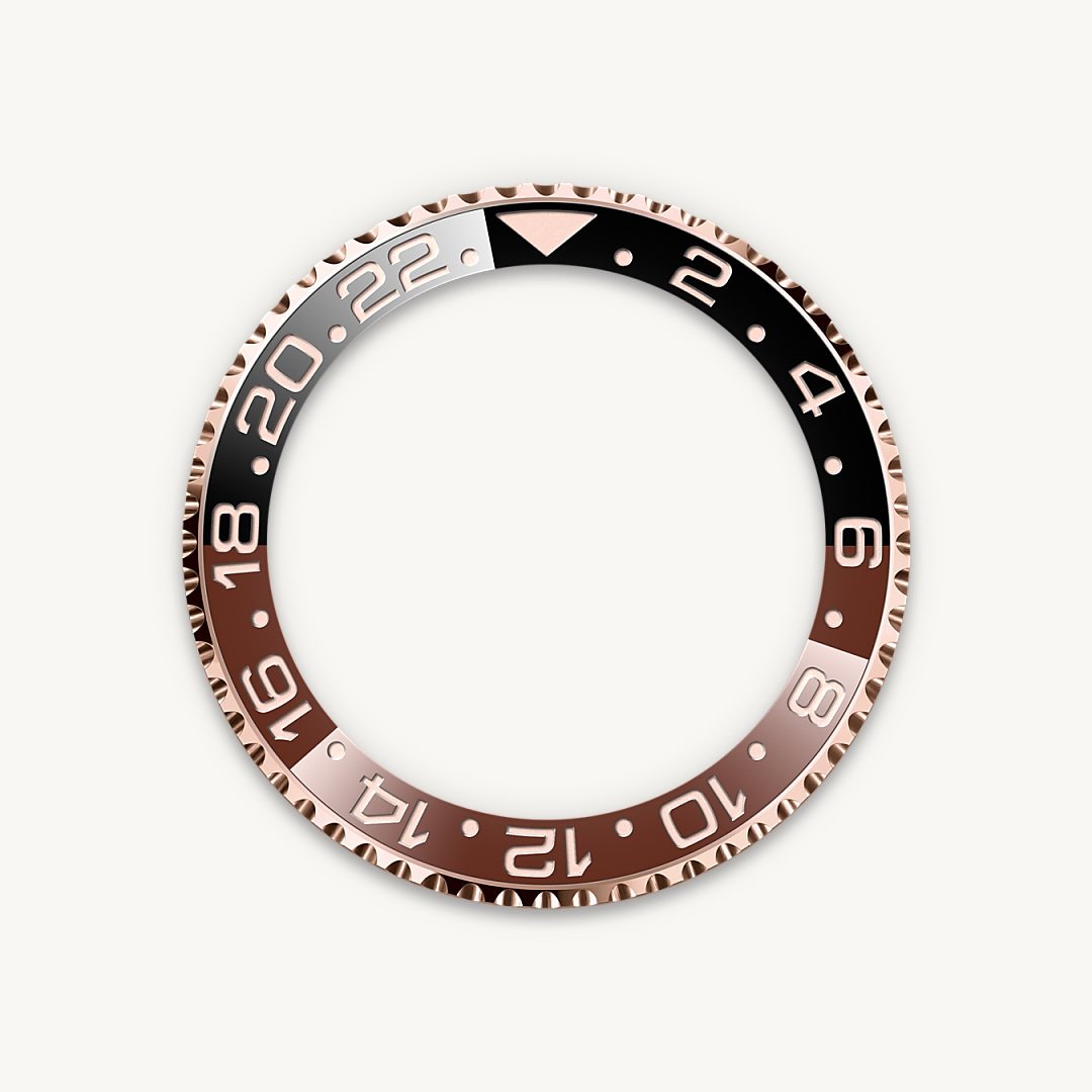 Rolex GMTマスター Ⅱ  オイスター、40 mm、オイスタースチール＆エバーローズゴールド