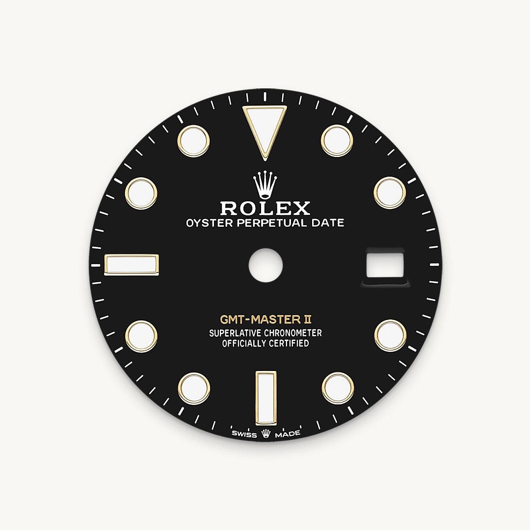 Rolex GMTマスター Ⅱ  オイスター、40 mm、イエローゴールド