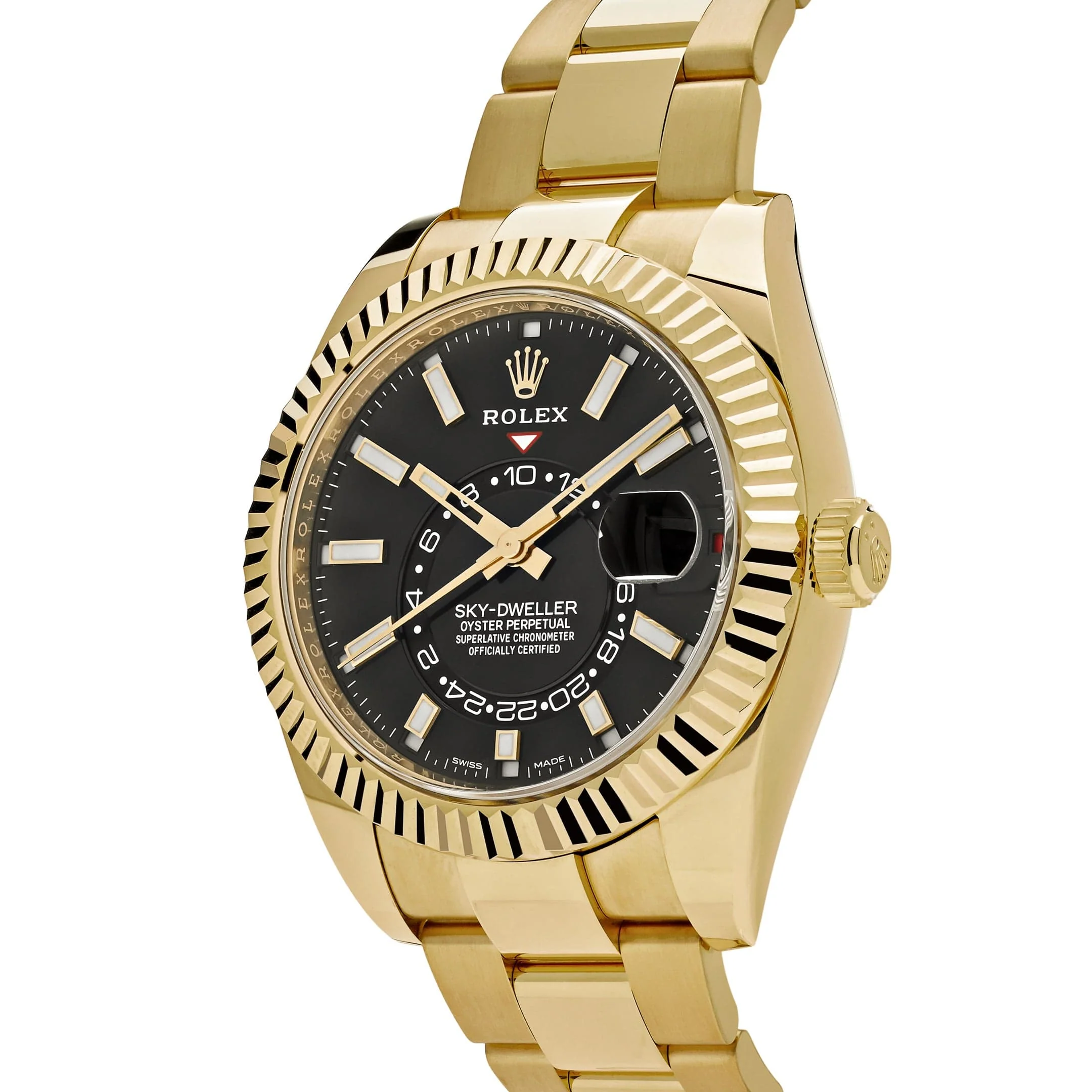ロレックス スカイドゥエラー  オイスター、42 mm、イエローゴールド  リファレンス m336938-0002