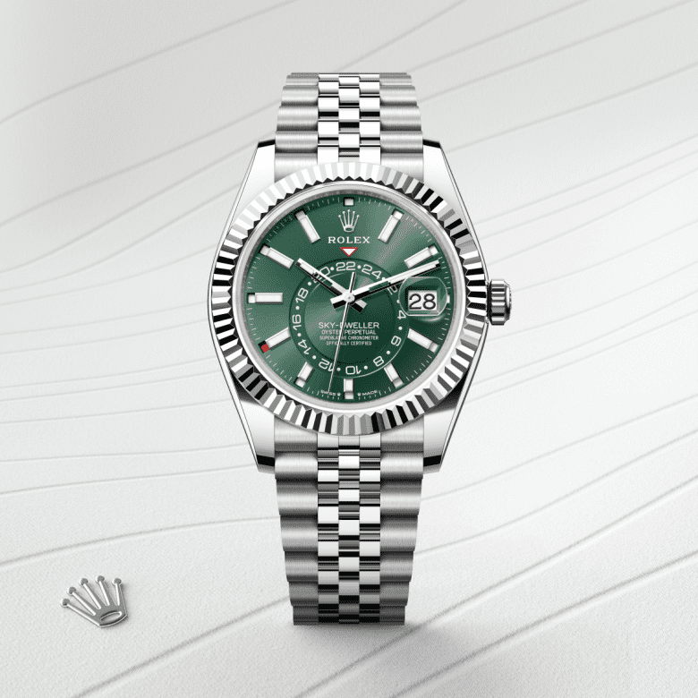 ロレックス スカイドゥエラー  オイスター、42 mm、オイスタースチール＆ホワイトゴールド  リファレンス m336934-0002