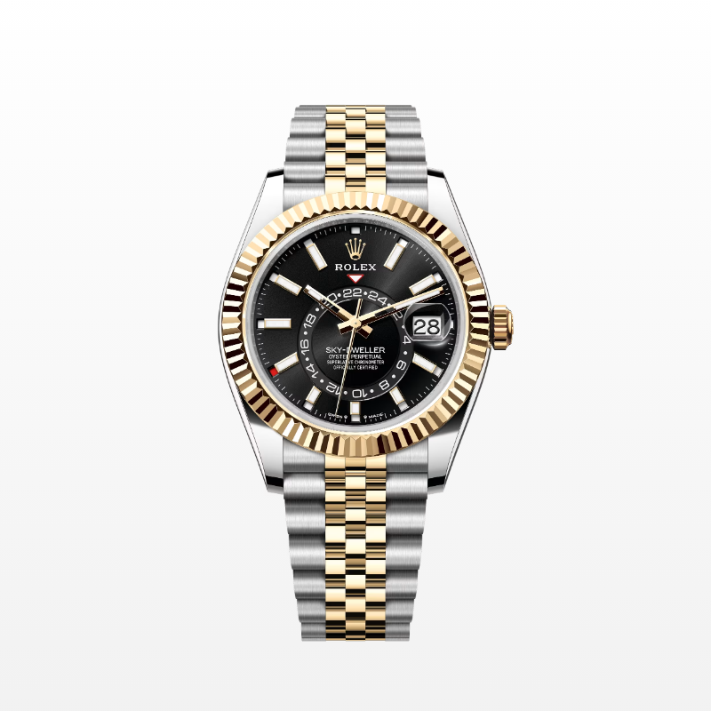 ロレックス スカイドゥエラー  オイスター、42 mm、オイスタースチール＆イエローゴールド  リファレンス m336933-0004