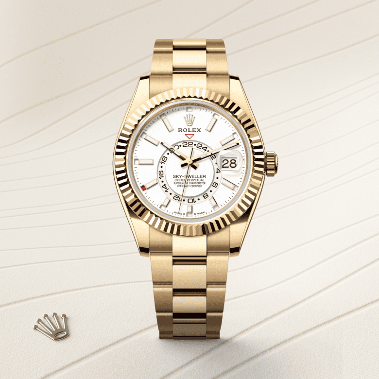 ロレックス スカイドゥエラー  オイスター、42 mm、イエローゴールド  リファレンス m336938-0003