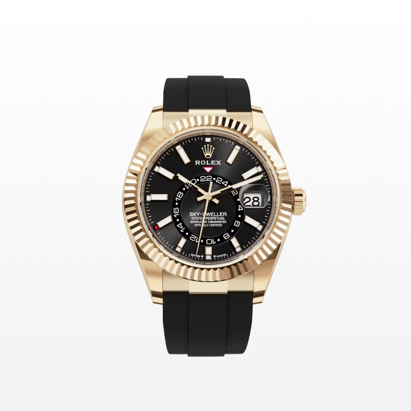 ロレックス スカイドゥエラー  オイスター、42 mm、イエローゴールド  リファレンス m336238-0002