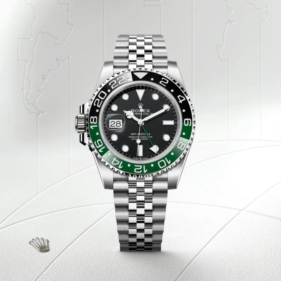 Rolex GMTマスター Ⅱ  オイスター、40 mm、オイスタースチール