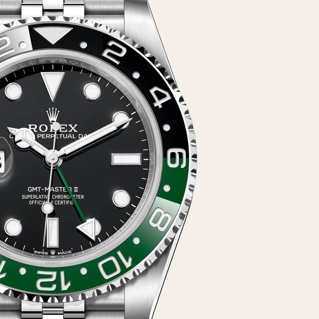 Rolex GMTマスター Ⅱ  オイスター、40 mm、オイスタースチール