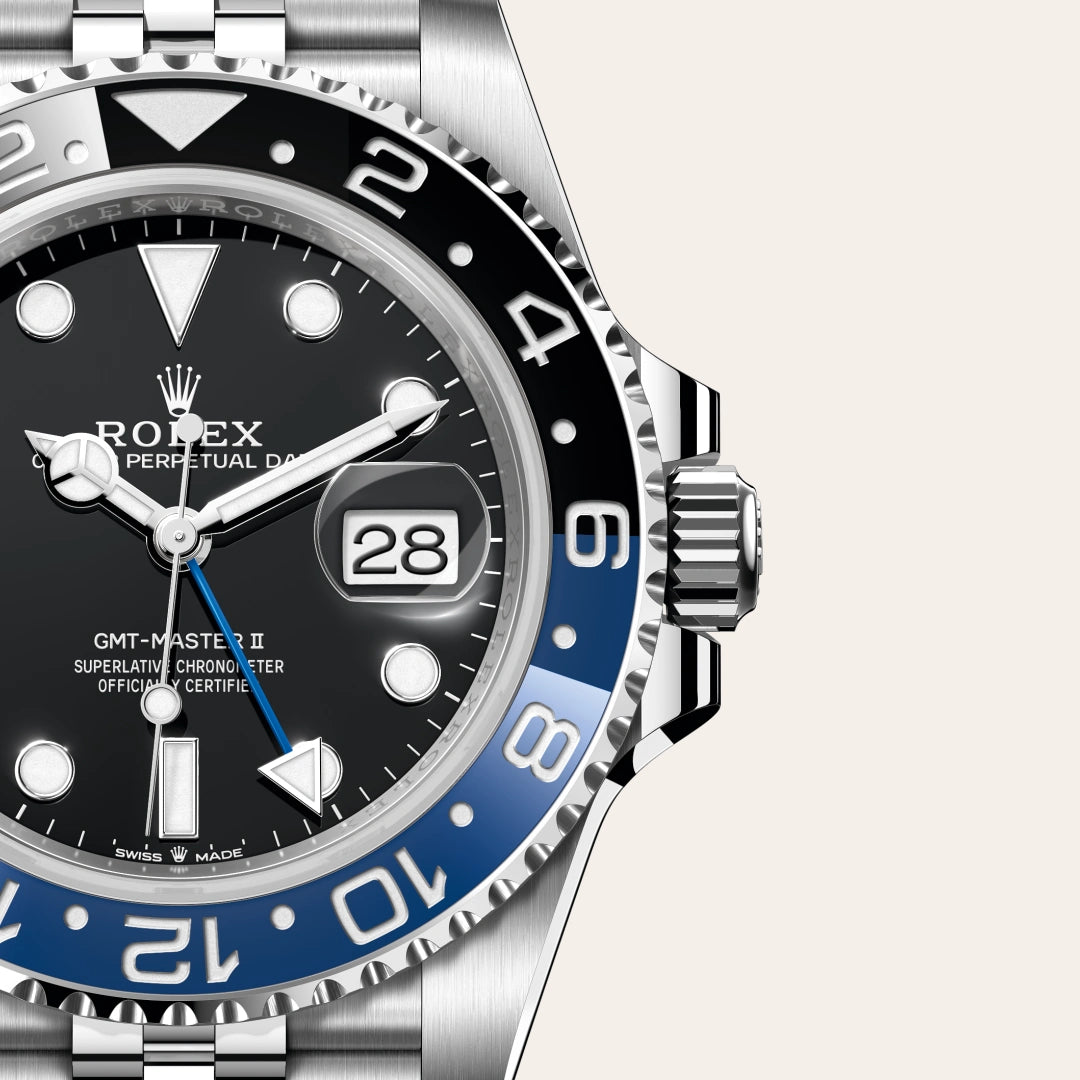 Rolex GMTマスター Ⅱ  オイスター、40 mm、オイスタースチール